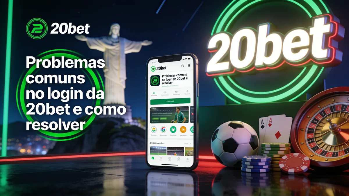 20bet no Brasil — Problemas comuns no login da 20bet e como resolver